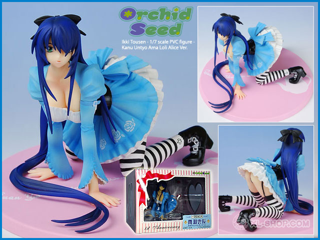 Orchid Seed - Ikki Tousen - 1/7 scale PVC figure - Kanu Uncho Ama