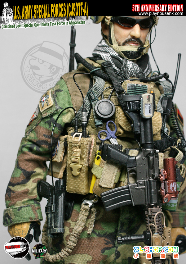 1/6 PLAYHOUSE US ARMY SPECIAL FORCES Action Figure with