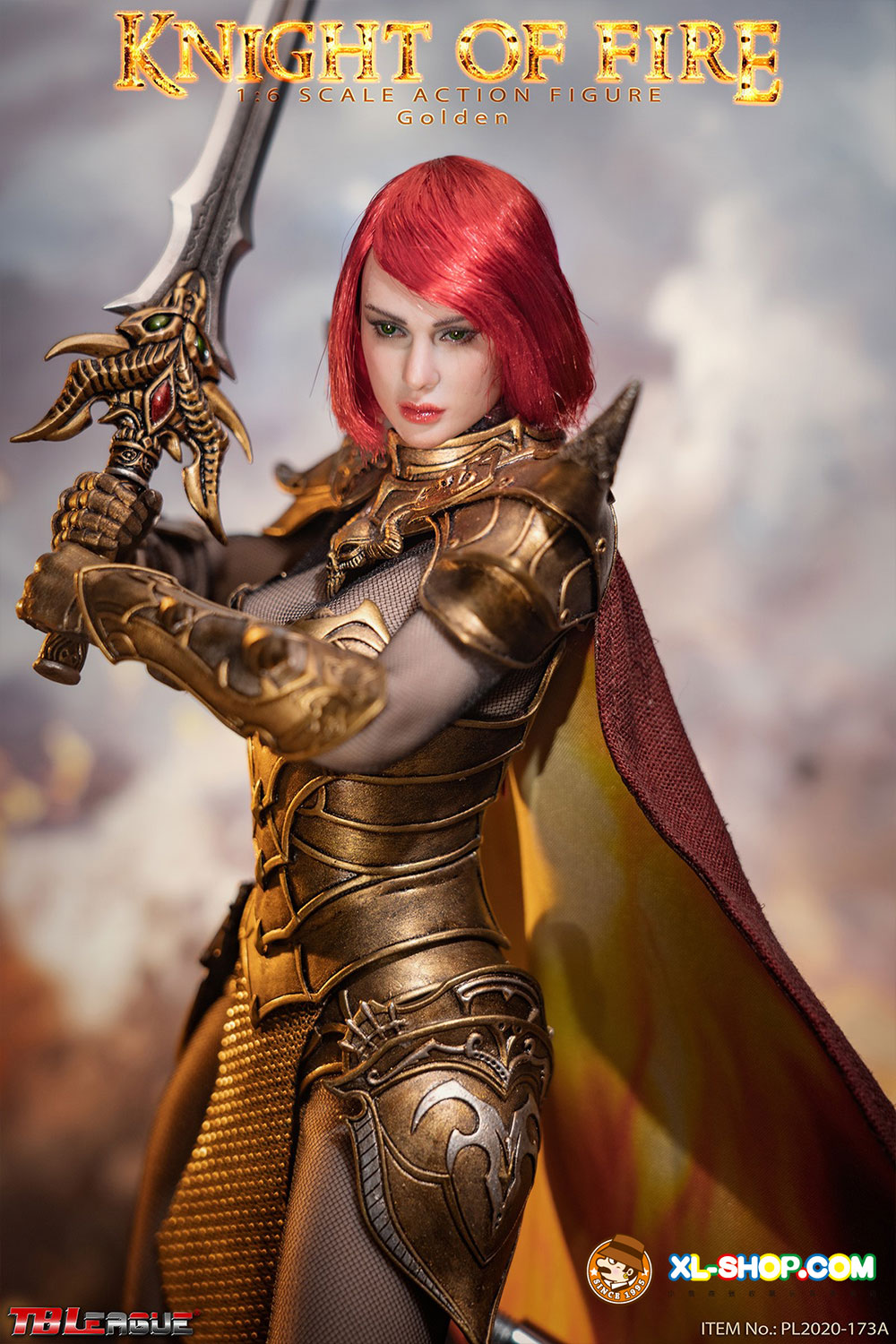 TBLeague - PL2020-173A / B / C - Knight of Fire (Golden / Silver