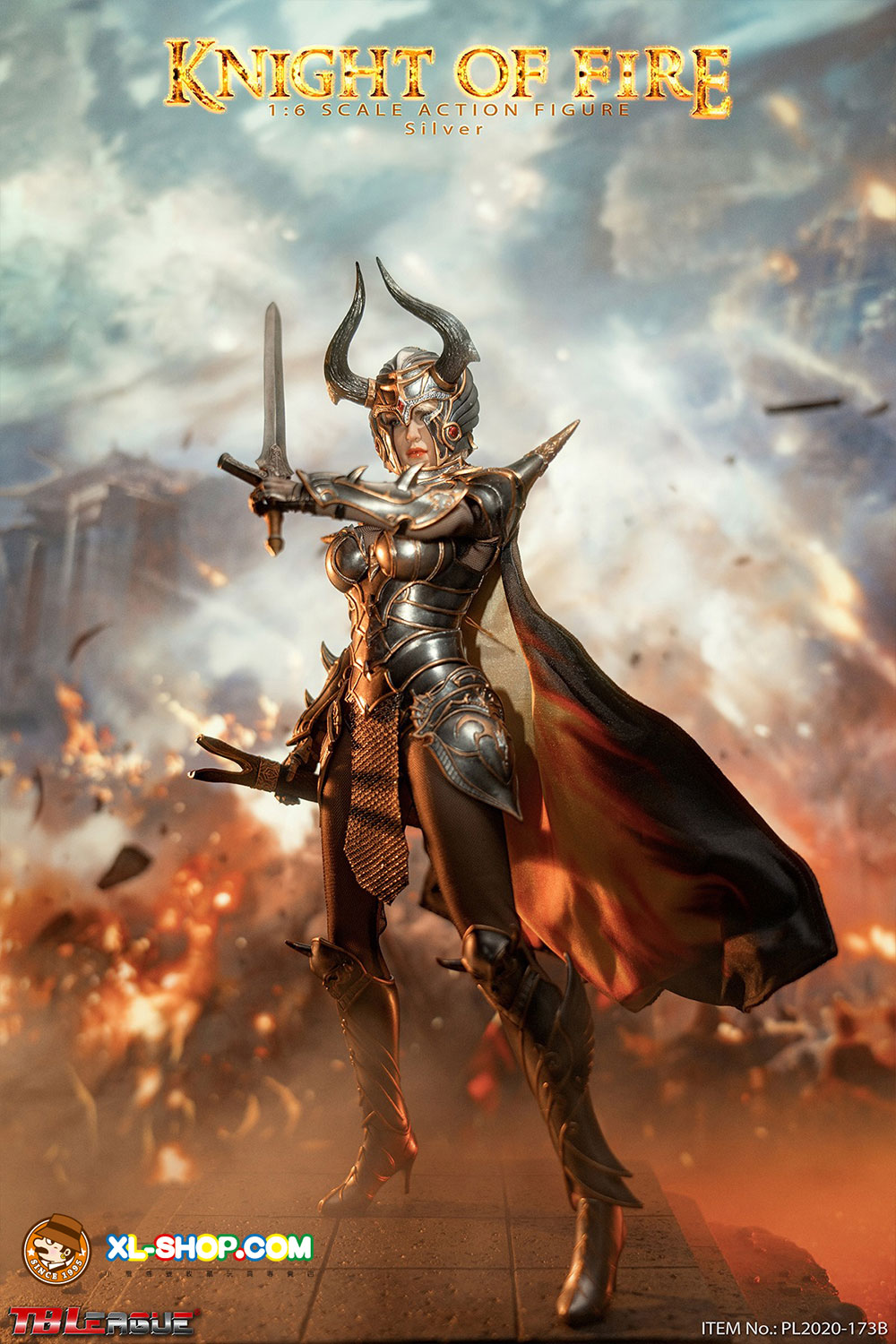 TBLeague - PL2020-173A / B / C - Knight of Fire (Golden / Silver
