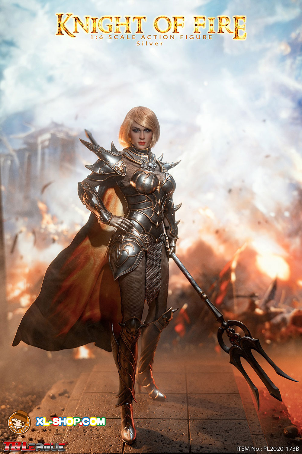 TBLeague - PL2020-173A / B / C - Knight of Fire (Golden / Silver