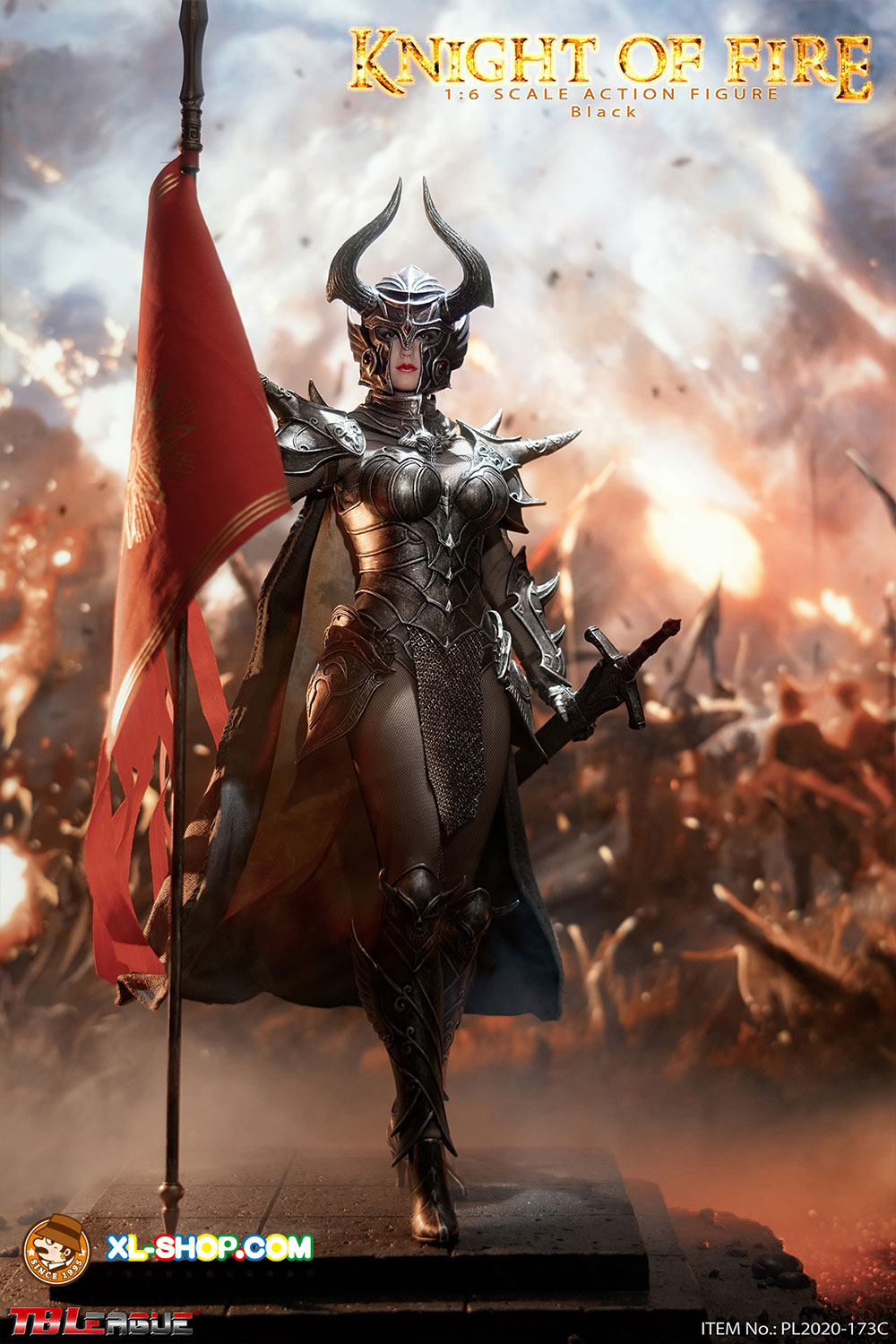 TBLeague - PL2020-173A / B / C - Knight of Fire (Golden / Silver