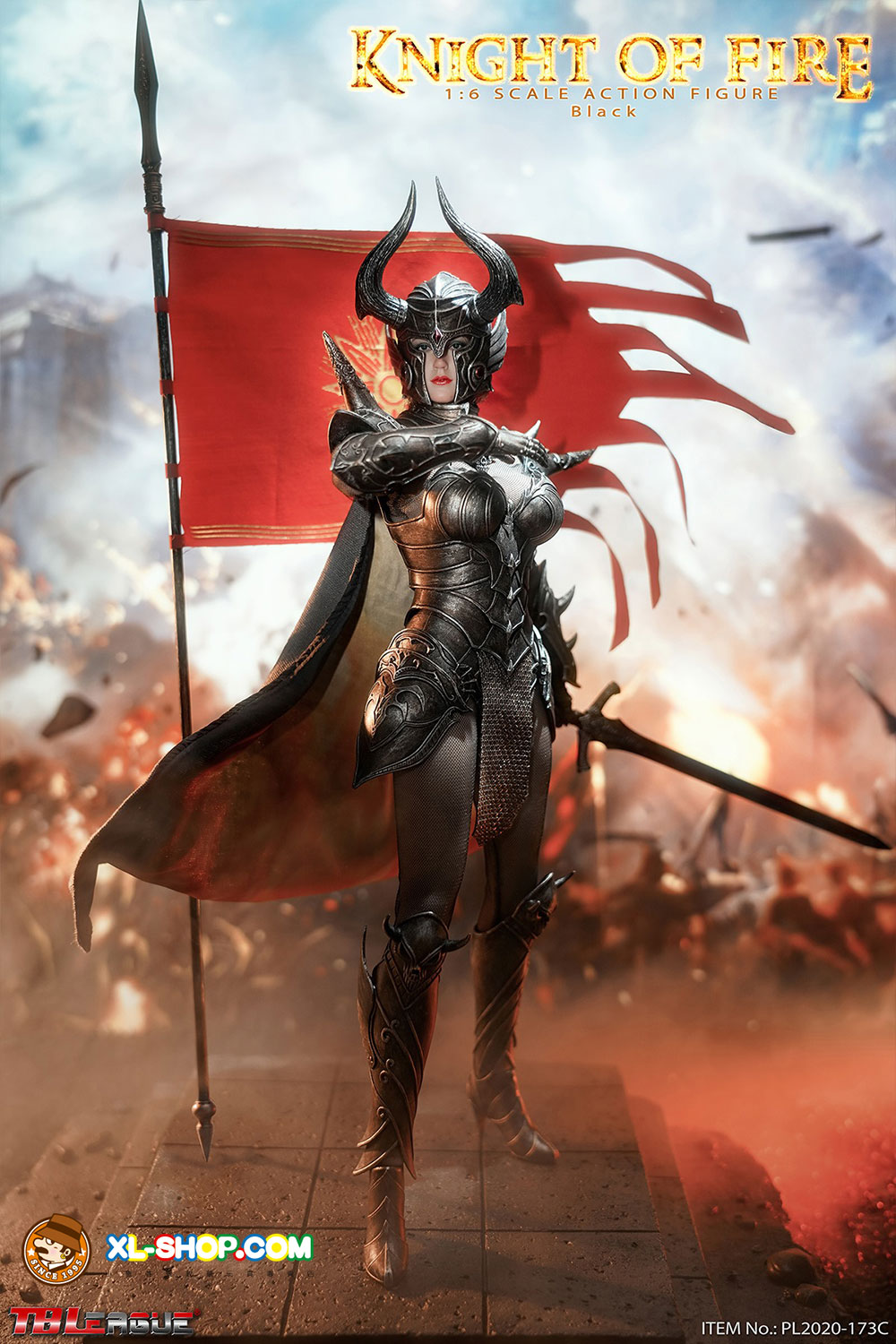 TBLeague - PL2020-173A / B / C - Knight of Fire (Golden / Silver