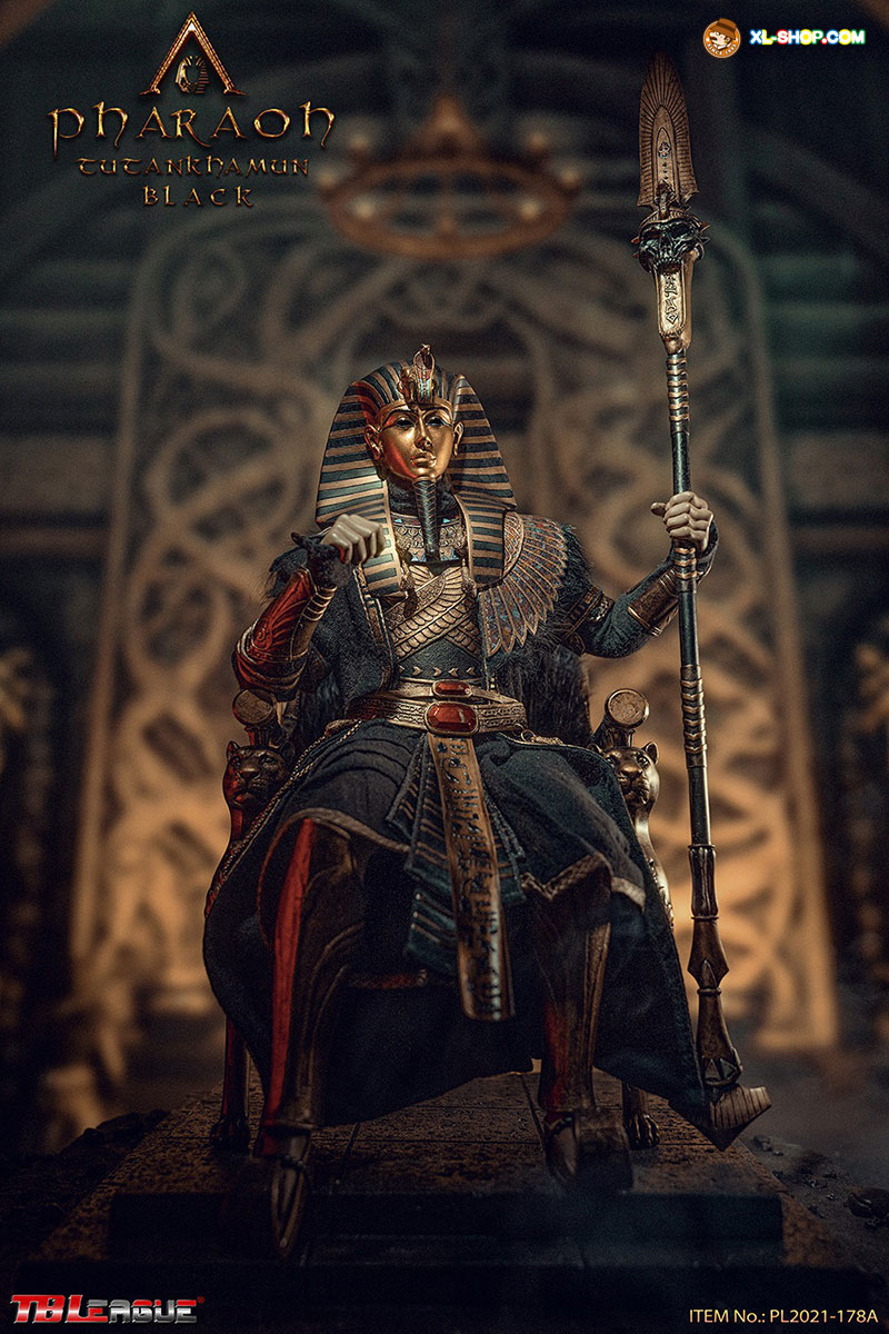 TBLeague - PL2021-178A - 1/6 Pharaoh Tutankhamun Black Ver.