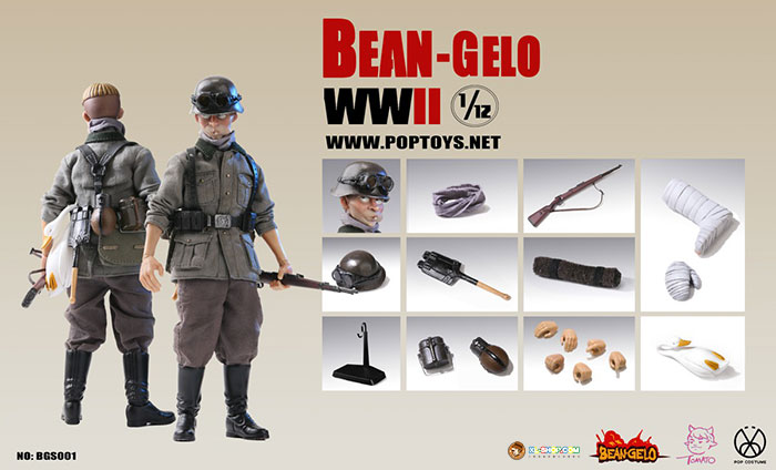 POPTOYS - BGS001 - 1/12 Bean Gelo Series - Skinny guy Franz