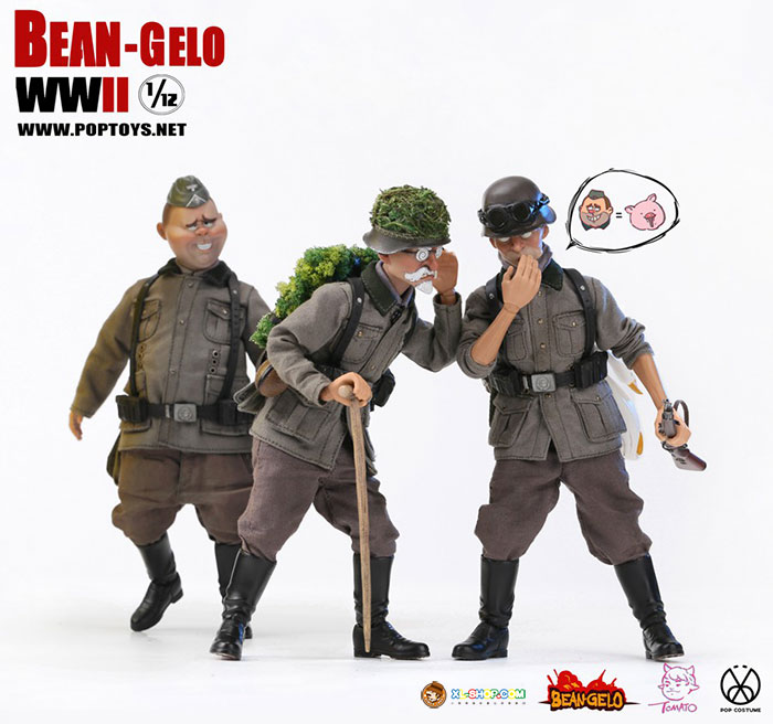 POPTOYS - BGS002 - 1/12 Bean Gelo Series - Fat guy - George