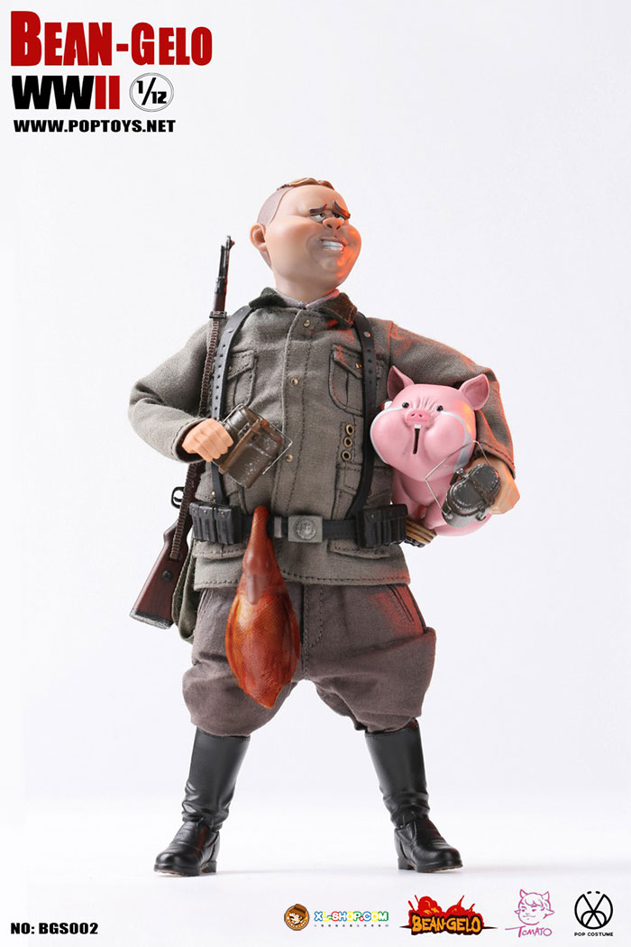 POPTOYS BGS002 Bean Gelo 1/12フィギュア ジョージ POPTOYS - BGS002 - 1/12 Bean Gelo Series - Fat guy - George
