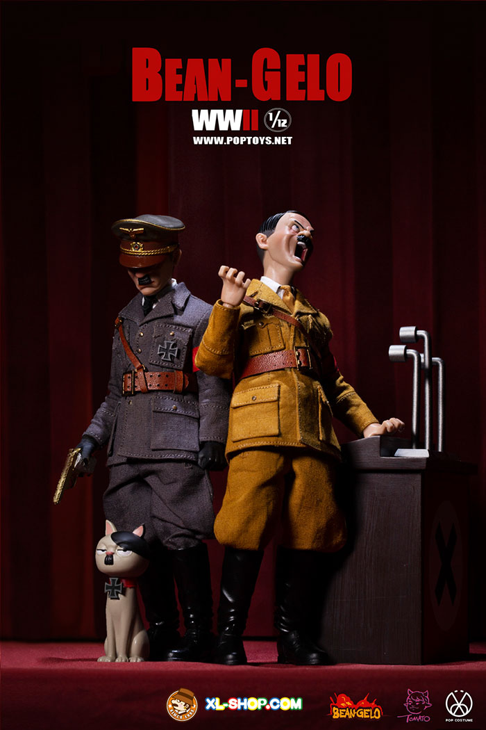 POPTOYS 1/12 Bean Gelo 第三弾 WW2 Black SS Fatso 未開封新品 BGS010