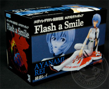 エヴァンゲリオン Flash a Smile 2体セット Evangelion Flash a Smile Figures Rei Ayanami & Asuka Langley