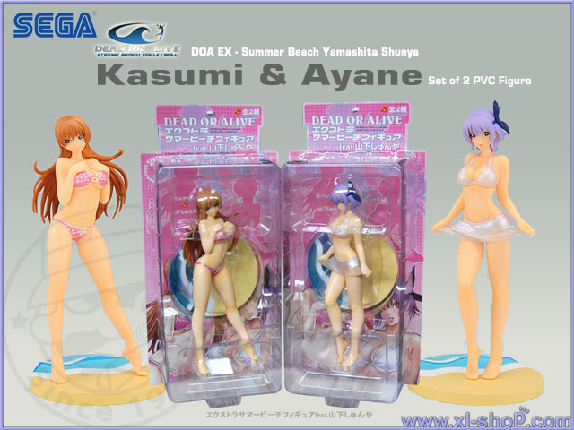 Sega DOA EX - Summer Beach Yamashita Shunya - Kasumi & Ayane