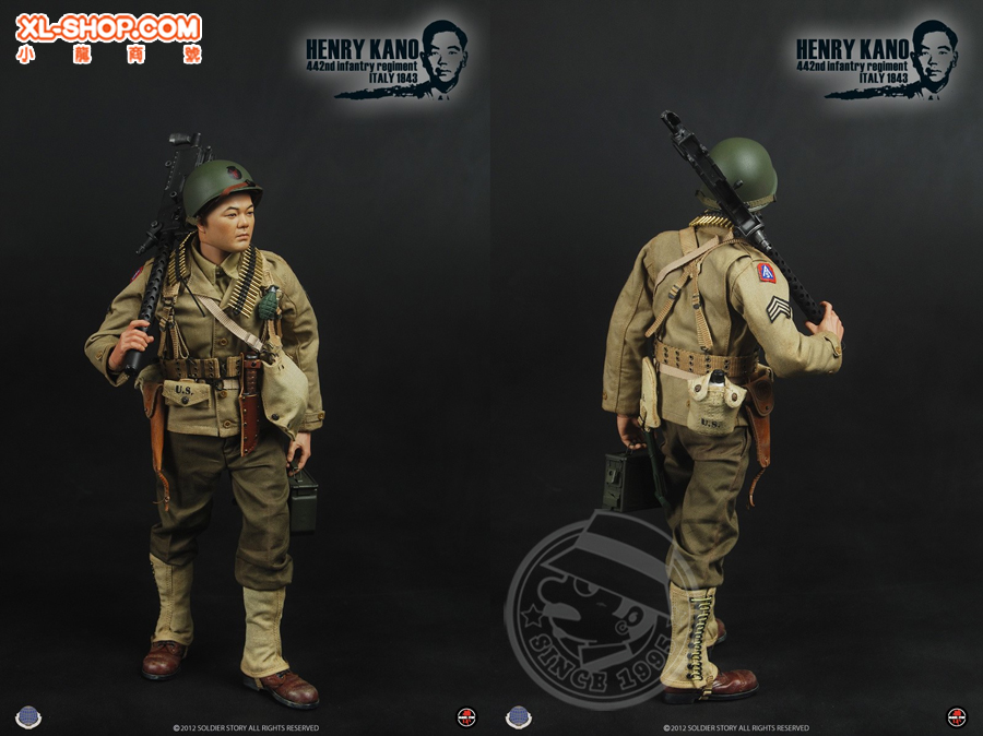 ミリタリー SOLDIER STORY WWII SS059 HENRY KANO Soldier Story 1/6 12