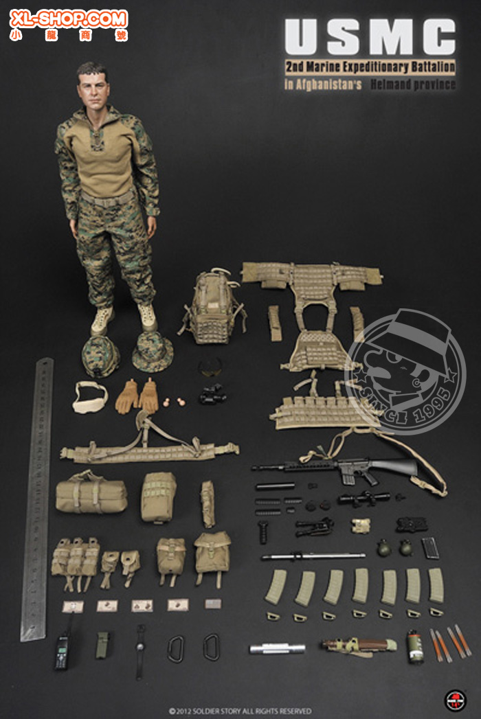 １／６ Solders Story SS066 USMC 第2海兵遠征大隊 Soldier Story SS066 USMC 2nd Marine Expeditionary Battalion