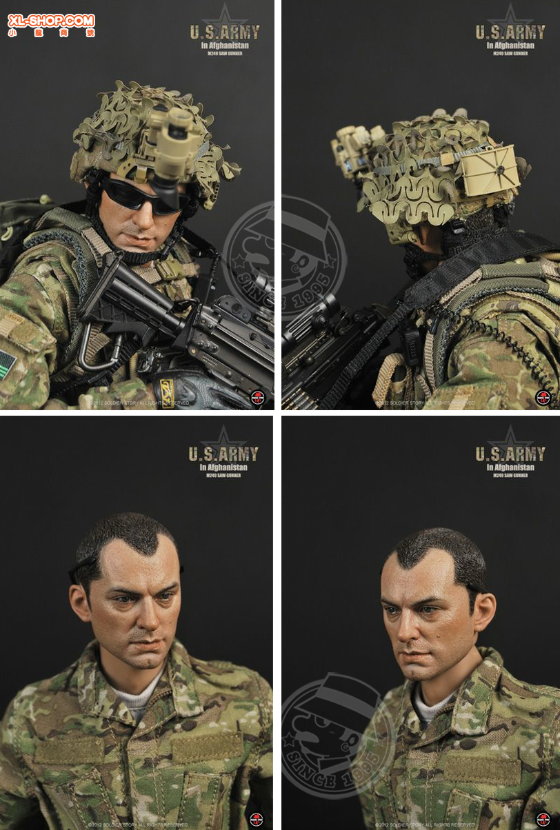 Soldier Story - SS068 - U.S. Army In Afghanistan - M249 Gunner