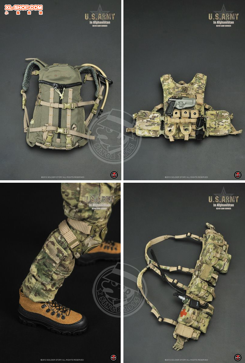 Soldier Story - SS068 - U.S. Army In Afghanistan - M249 Gunner