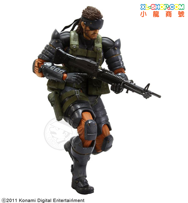 Metal Gear Solid Peace Walker Square Enix Play Arts Kai Snake Suit...