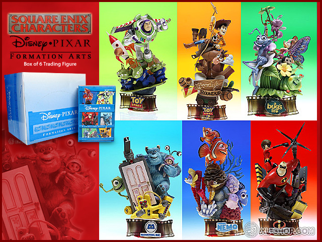 Suare Enix - Disney Pixar Formation Arts (Box of 6) Trading Figure