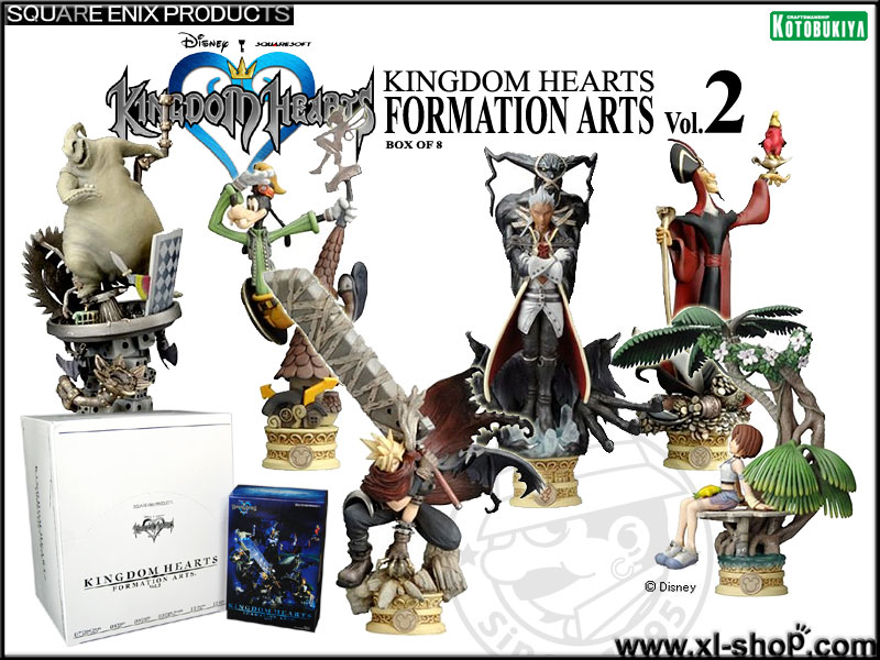 Square Enix - Kingdom Hearts Formation Arts Vol.2 - Box of 8