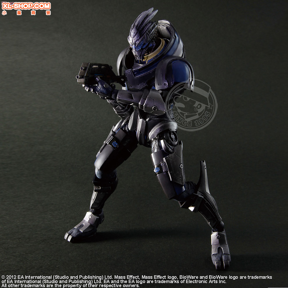 Figurine Play Arts Kai Garrus - Mass Effect - Action Figure - Occasion
