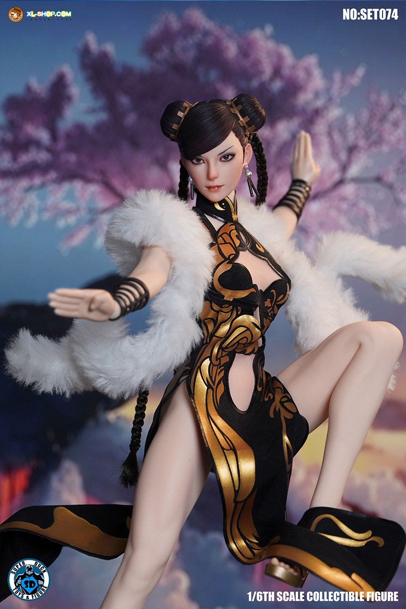 SUPER DUCK - SET074 - 1/6 Kung Fu Goddess Cheongsam Accessory Pack