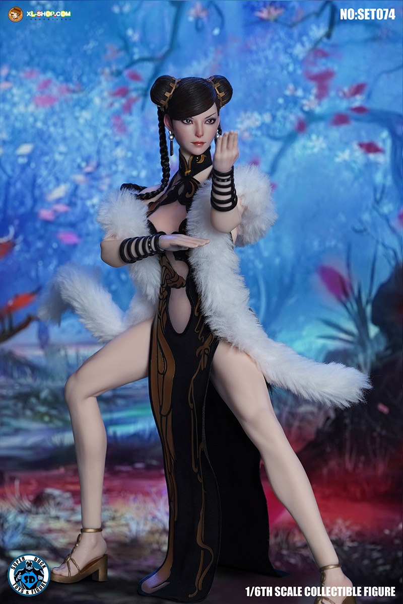SUPER DUCK - SET074 - 1/6 Kung Fu Goddess Cheongsam Accessory Pack