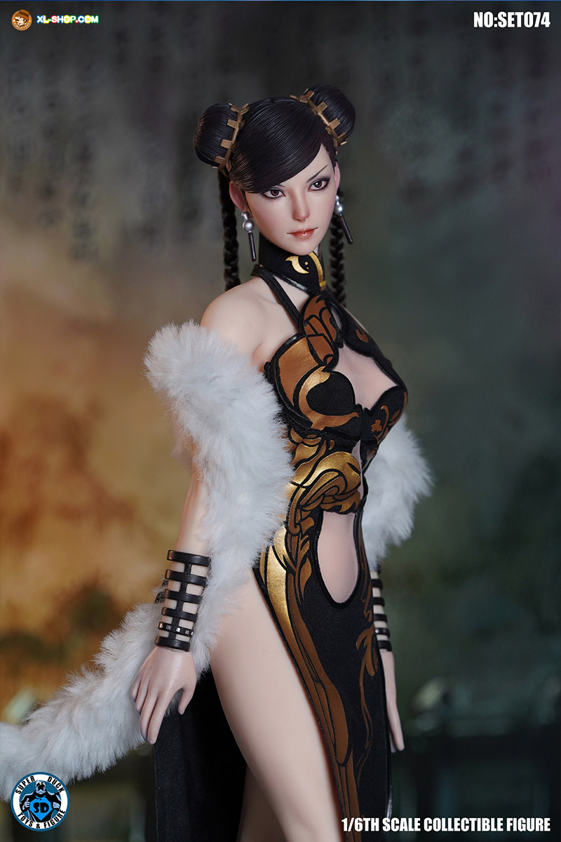 SUPER DUCK - SET074 - 1/6 Kung Fu Goddess Cheongsam Accessory Pack