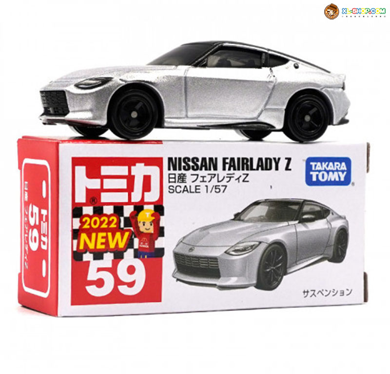 Tomica - No.59 1/57 NISSAN FAIRLADY Z -WHITE 2022 NEW