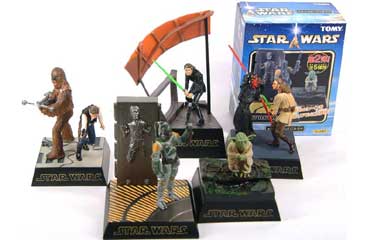 STAR WARS TOMY 非売品パネル（มือ2]สตาร์วอร์ Star Wars Diorama งาน 