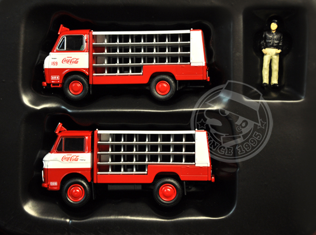 TomyTec - Limited Vintage - 1/64 Coca Cola 2 Model Boxset - Vol.2
