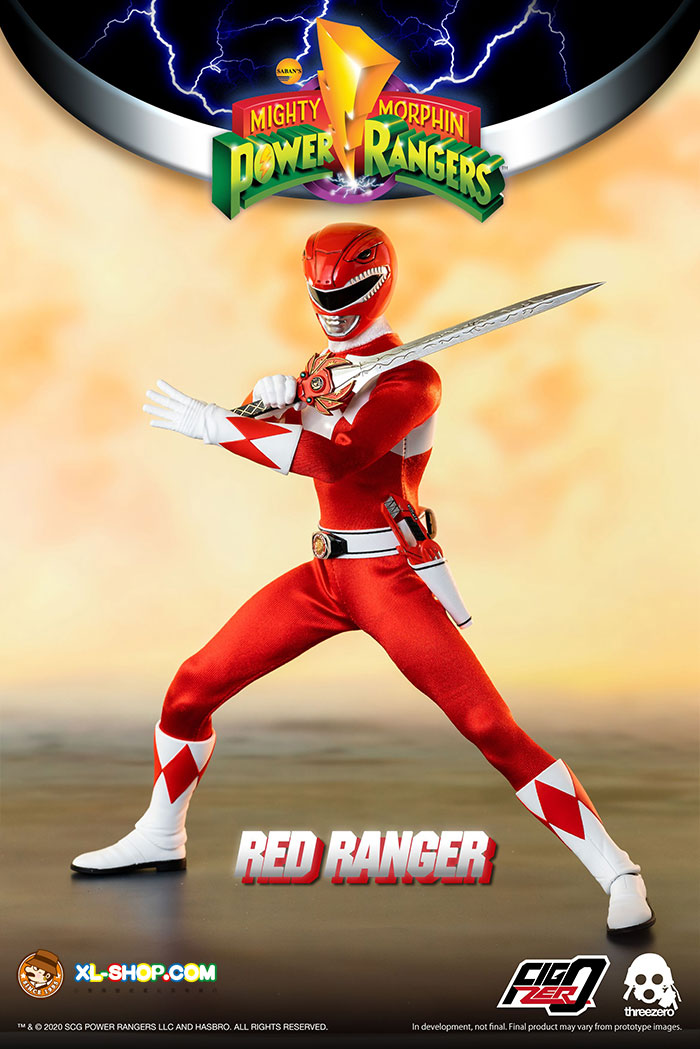 Threezero 3Z0310 1/6 Mighty Morphin Power Rangers Core Ranger