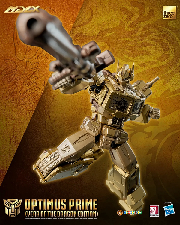 Threezero - 3Z0732 - MDLX Optimus Prime (Year of the Dragon Edition)