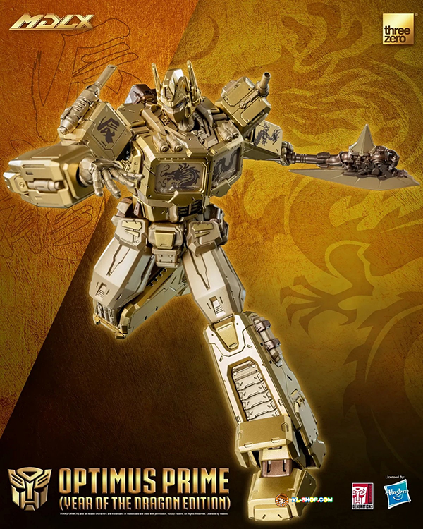 Threezero - 3Z0732 - MDLX Optimus Prime (Year of the Dragon Edition)
