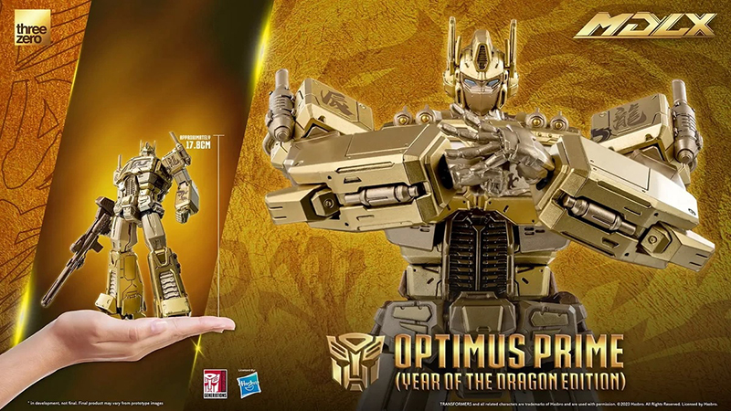Threezero - 3Z0732 - MDLX Optimus Prime (Year of the Dragon Edition)