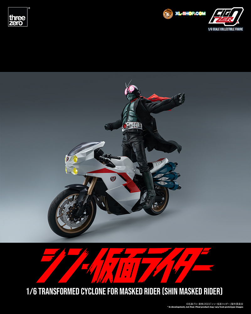 Threezero - 3Z04900W0 - FigZero 1/6 Transformed Cyclone for Masked ...