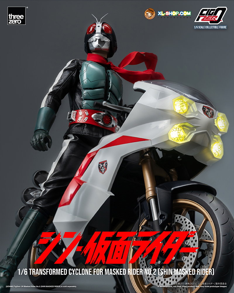 Threezero - 3Z04930W0 - FigZero 1/6 Transformed Cyclone for Masked ...
