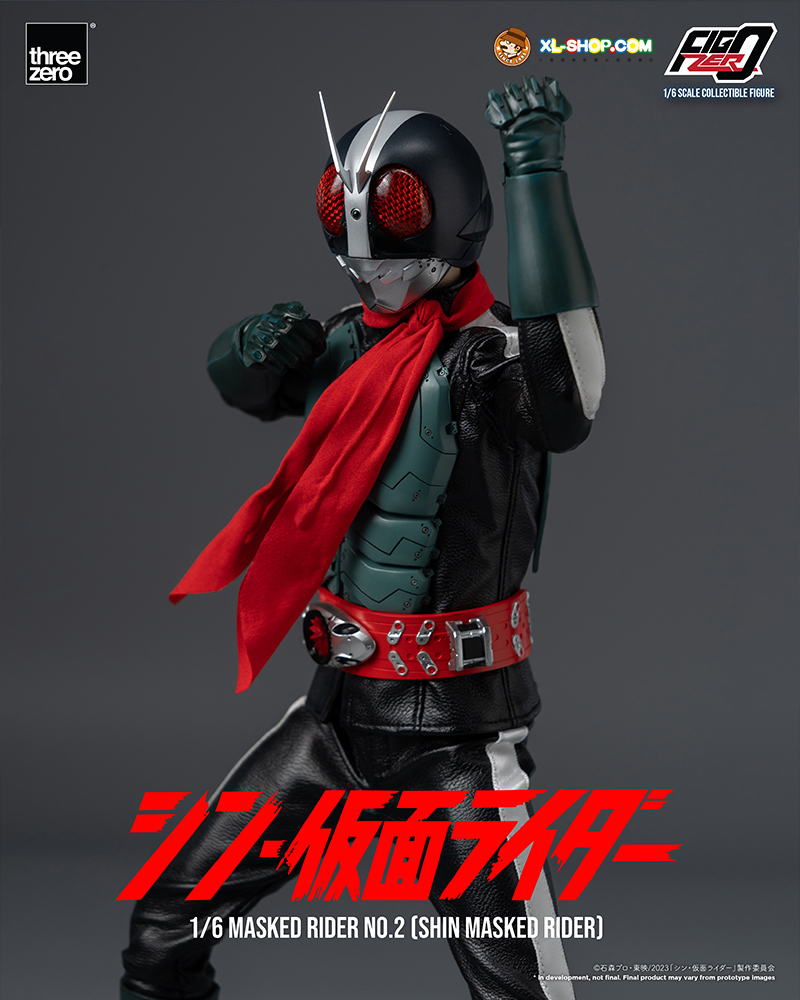 Mask Rider Zero Three Threezero - 3Z04880W0 - FigZero 1/6 Masked Rider No.2 (SHIN MASKED RIDER)