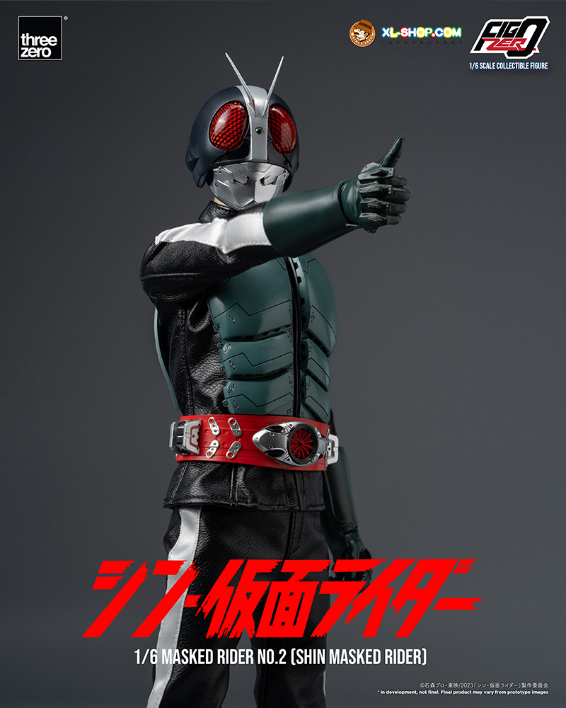 Mask Rider Zero Three Threezero - 3Z04880W0 - FigZero 1/6 Masked Rider No.2 (SHIN MASKED RIDER)