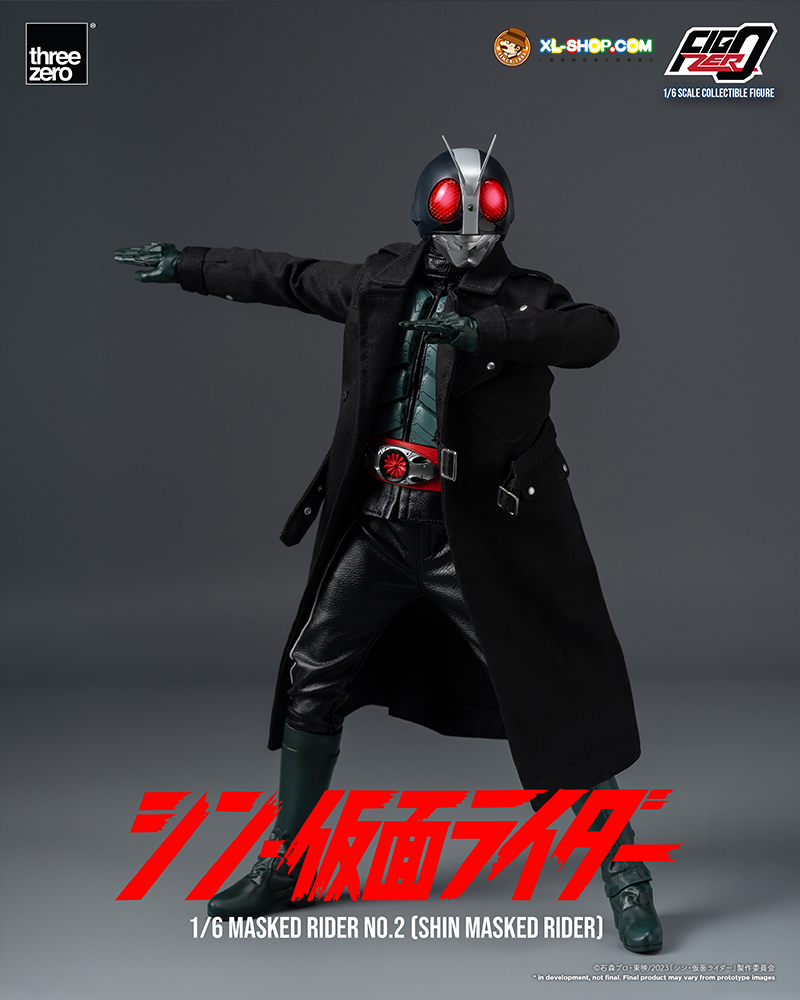Mask Rider Zero Three Threezero - 3Z04880W0 - FigZero 1/6 Masked Rider No.2 (SHIN MASKED RIDER)