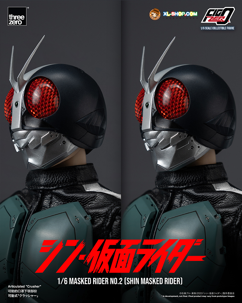 Mask Rider Zero Three Threezero - 3Z04880W0 - FigZero 1/6 Masked Rider No.2 (SHIN MASKED RIDER)
