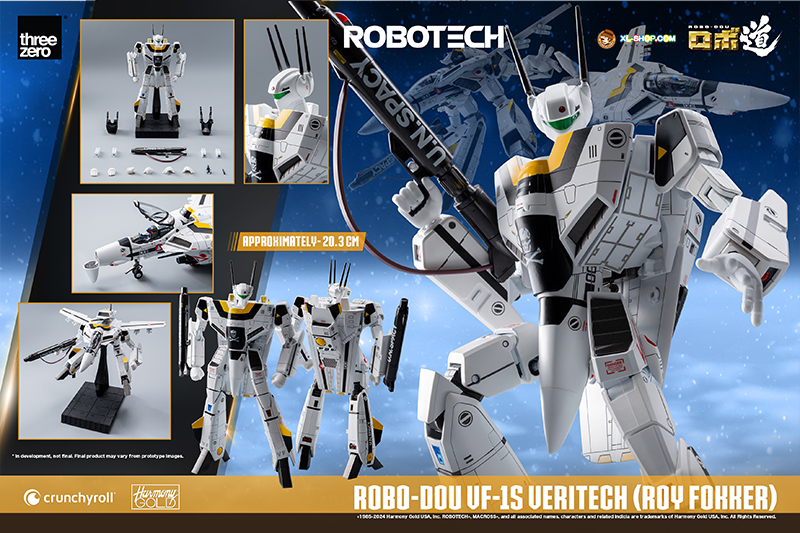 Threezero - 3Z0305 - ROBO-DOU ROBOTECH VF‐1S Veritech (Roy Fokker)