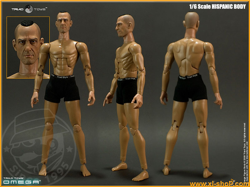 Triad Toys - 1/6 Scale OMEGA HISPANIC BODY