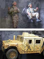 M-1036 ハンヴィー　U.S. M-1036　ミリタリー　ジオラマ M-1036 ハンヴィー U.S. M-1036 ミリタリー ジオラマ