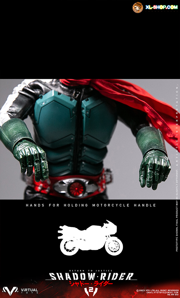 VTSTOYS VM-051シン ライダー V2 1/6 shin rider VTSTOYS VM-051シン ライダー V2 1/6 shin rider