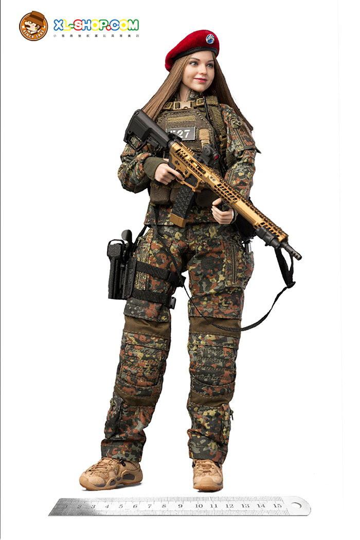 VERYCOOL - VCF-2050 - 1/6 FLECKTARN WOMEN SOLDIER - KERR Action Figure