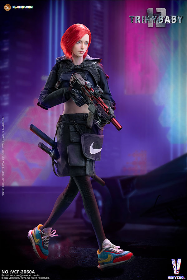 VERYCOOL VCF-2060A サイバーパンク 1/6 Rainbow VERYCOOL - VCF-2060A - 1/6 CYBERPUNK SERIES - TRICKYBABY 12