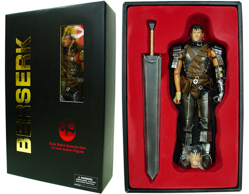 Yamato - Berserk Guts Black Swords Man 12'' Action Figure