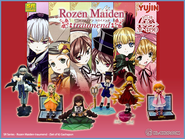 Yujin - SR Series - Rozen Maiden ''traumend'' (Set of 6