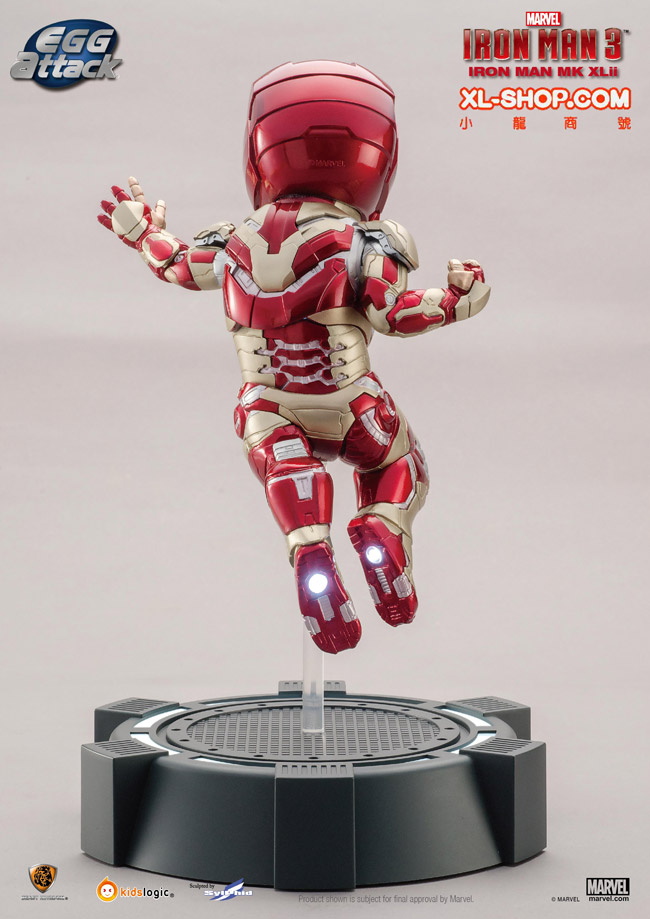 アイアンマン　MARK XLⅢ MINI EGG ATTACK SERIES Beast Kingdom - Egg Attack EA-005 - Iron Man 3 Movie - Mark XLII