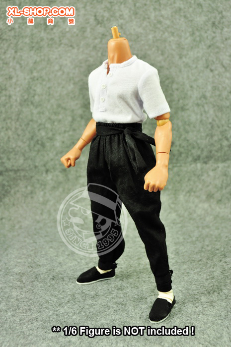 zy-toys-1-6-accessories-short-sleeve-with-kung-fu-pant-set